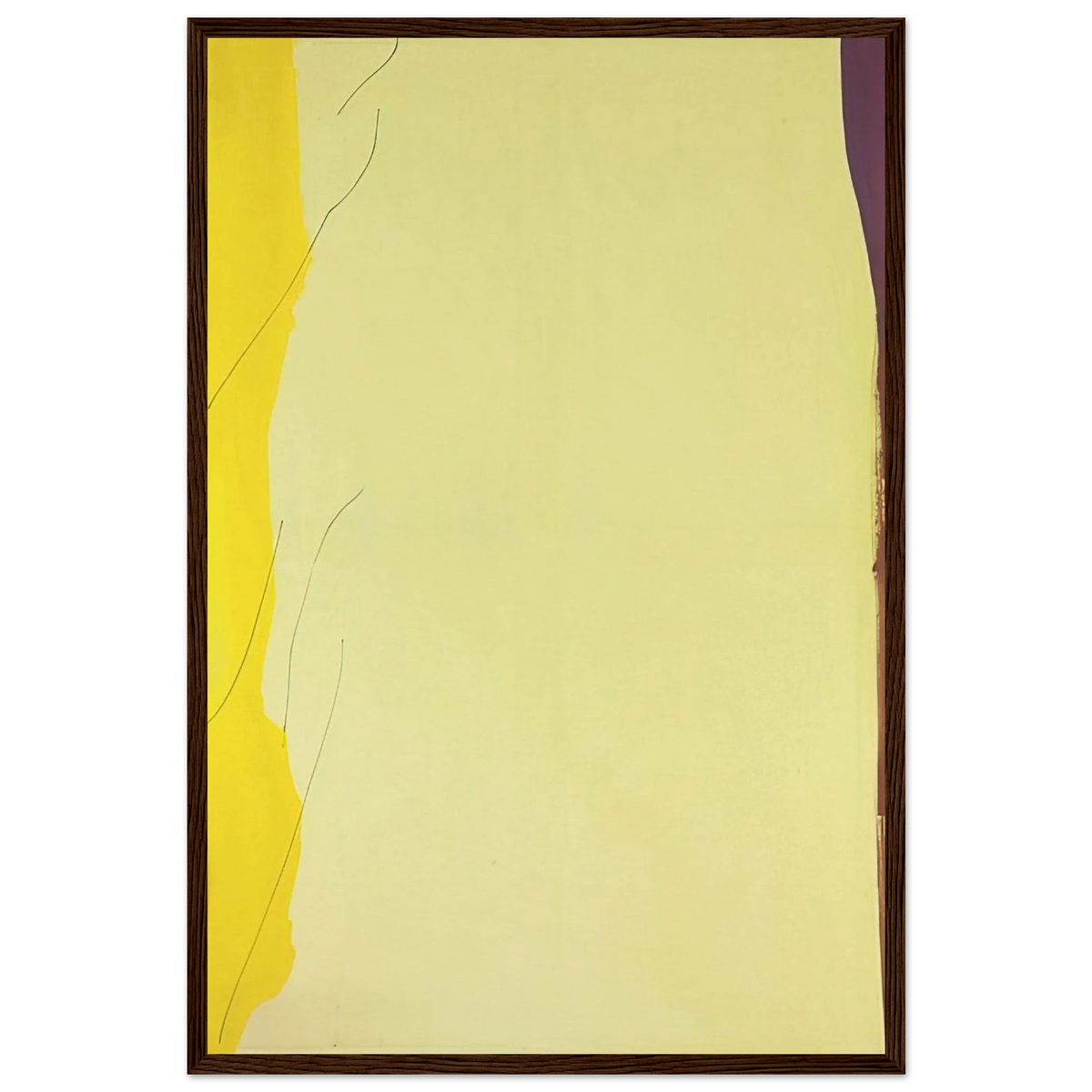 Distillation - 1973 Framed Poster | Helen Frankenthaler Framed Prints Wall Art | Frankenthaler Helen
