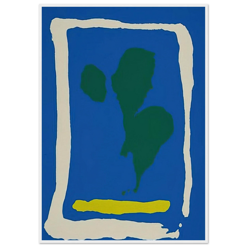 Air Frame - 1965 Framed Poster | Helen Frankenthaler Framed Prints Wall Art | Frankenthaler Helen