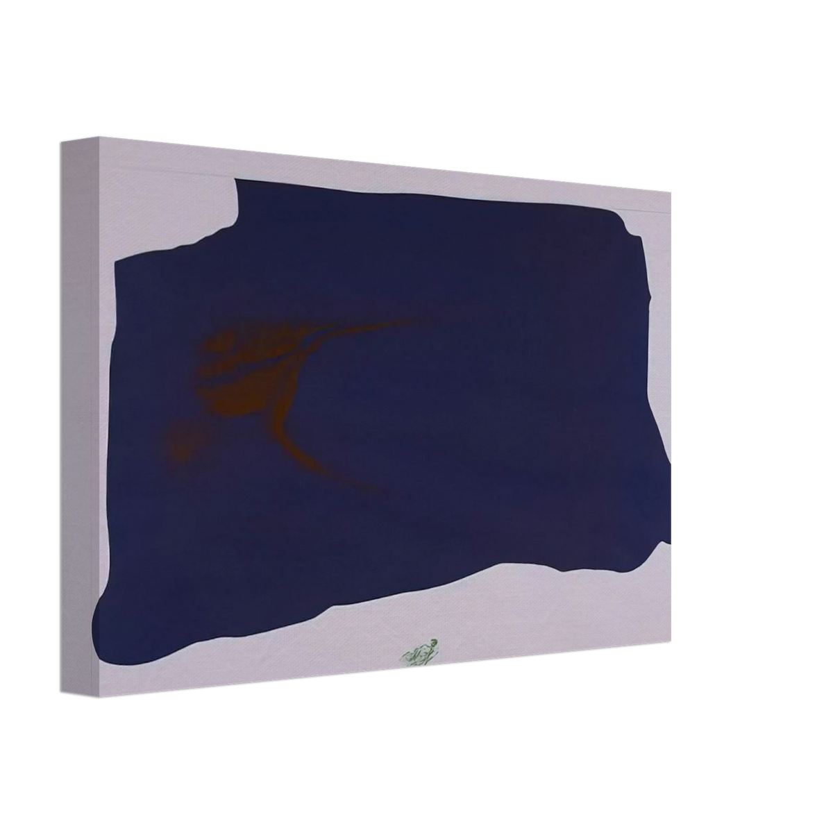 Variation II on Mauve Corner - 1969 Canvas | Helen Frankenthaler Canvas | Frankenthaler Helen
