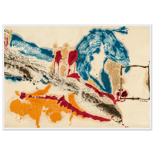 Alassio, 1960- Framed Poster | Helen Frankenthaler Framed Prints Wall Art | Frankenthaler Helen