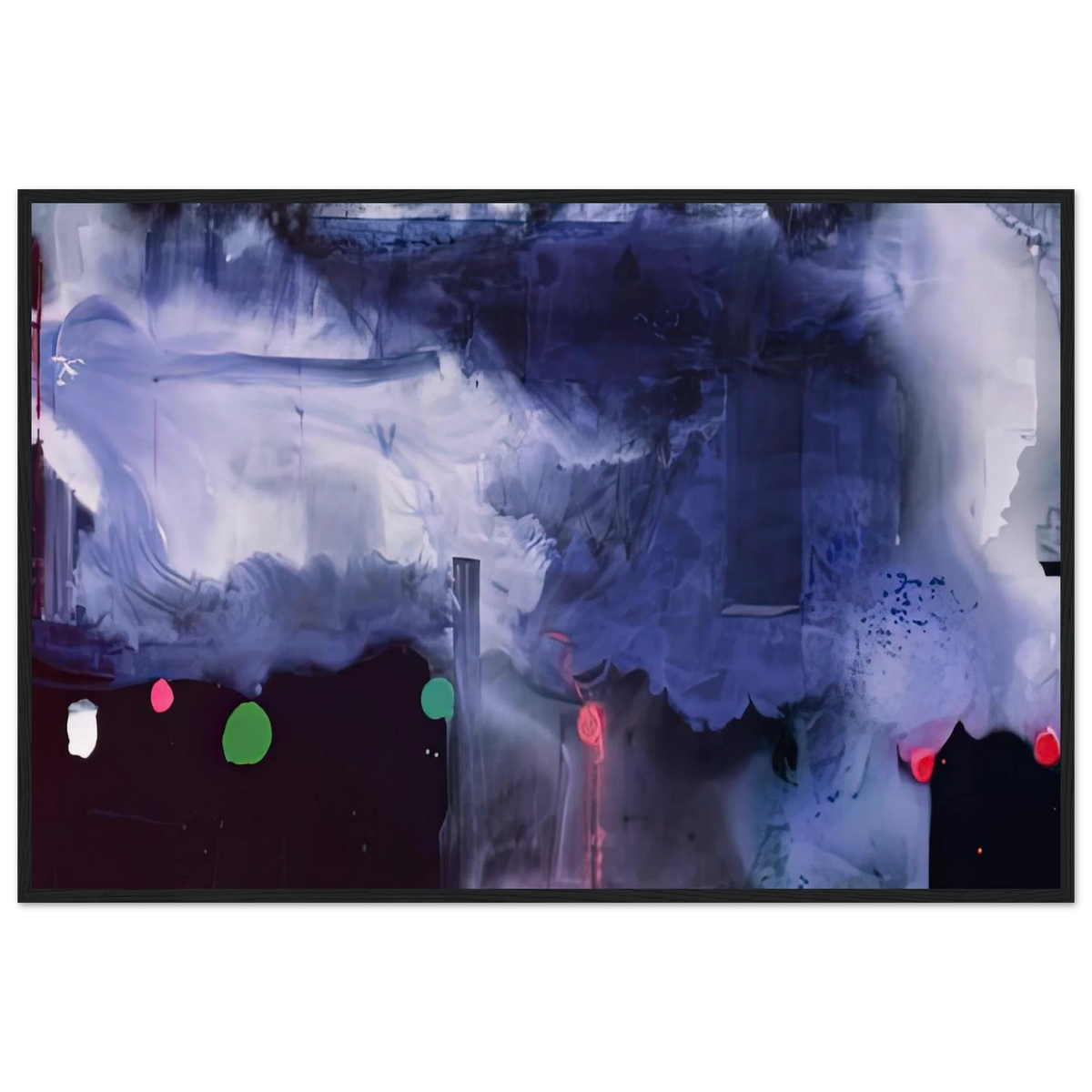 Star Gazing, 1989- Framed Poster | Helen Frankenthaler Framed Prints Wall Art | Frankenthaler Helen