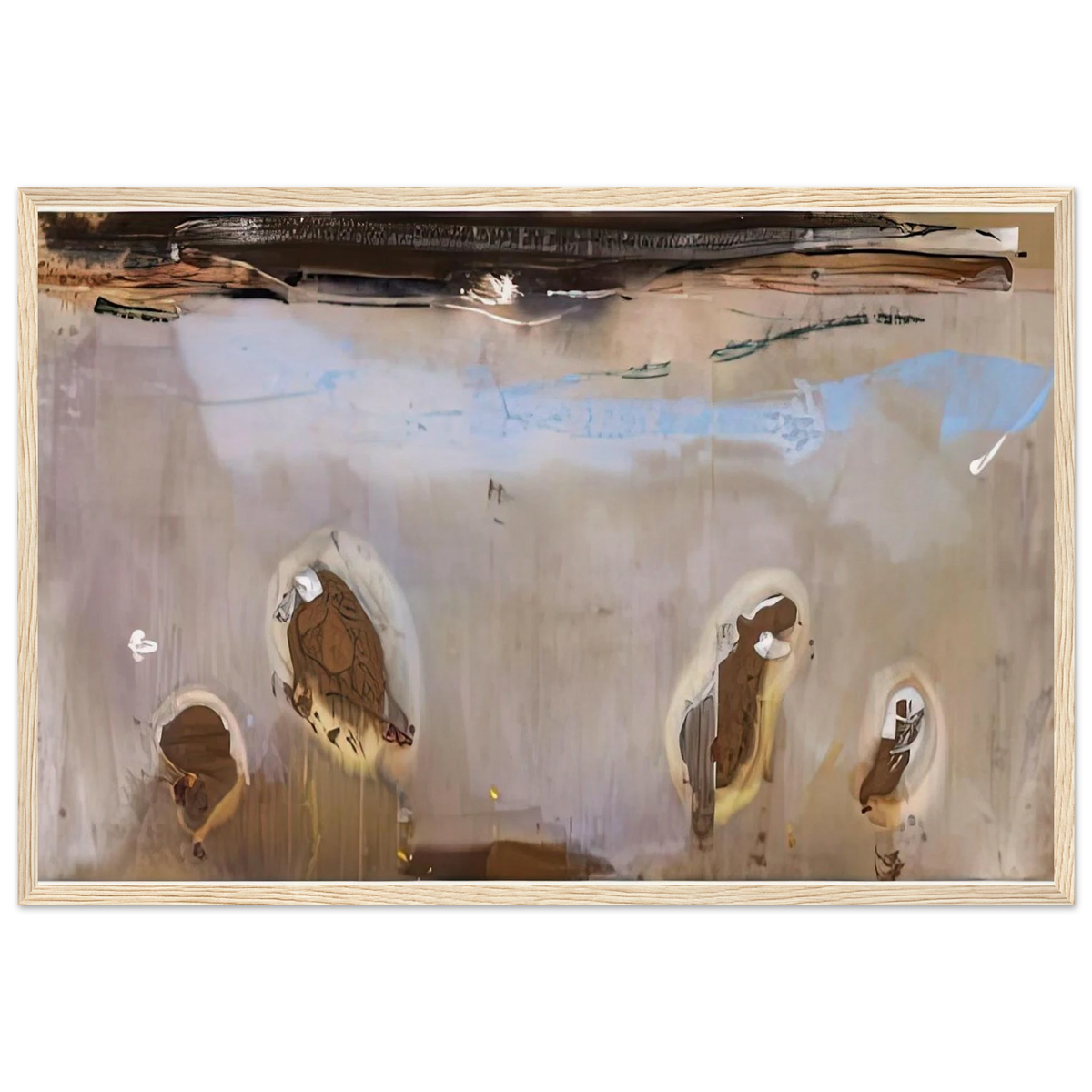 Tethys, 1981- Framed Poster | Helen Frankenthaler Framed Prints Wall Art | Frankenthaler Helen