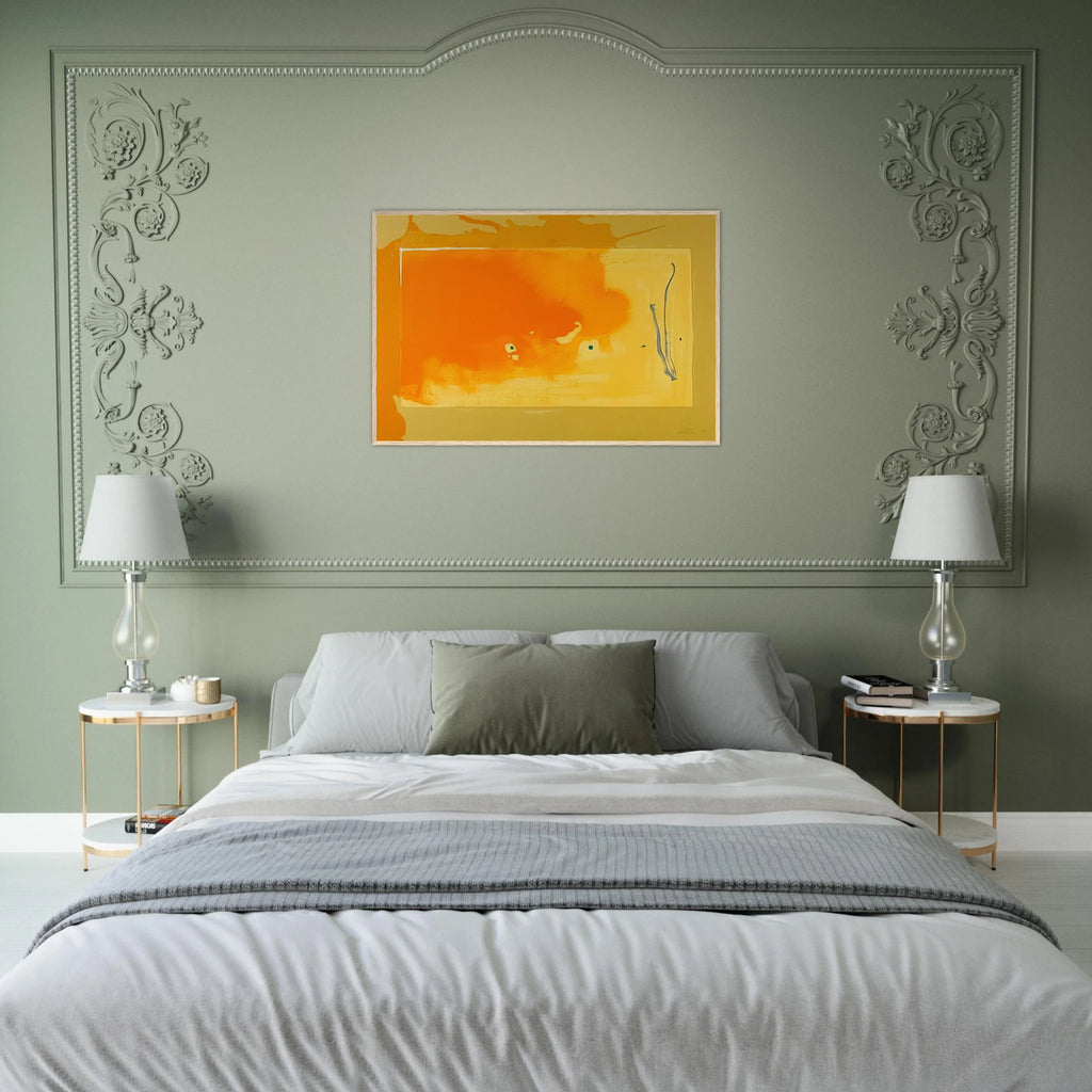 Bilbao - 1998 Framed Poster | Helen Frankenthaler Framed Prints Wall Art | Frankenthaler Helen