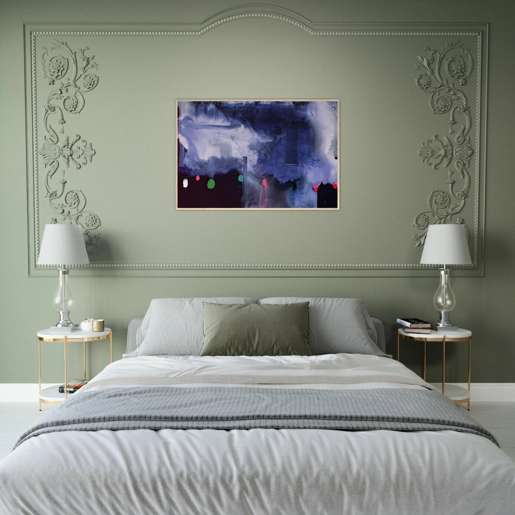 Star Gazing, 1989- Framed Poster | Helen Frankenthaler Framed Prints Wall Art | Frankenthaler Helen