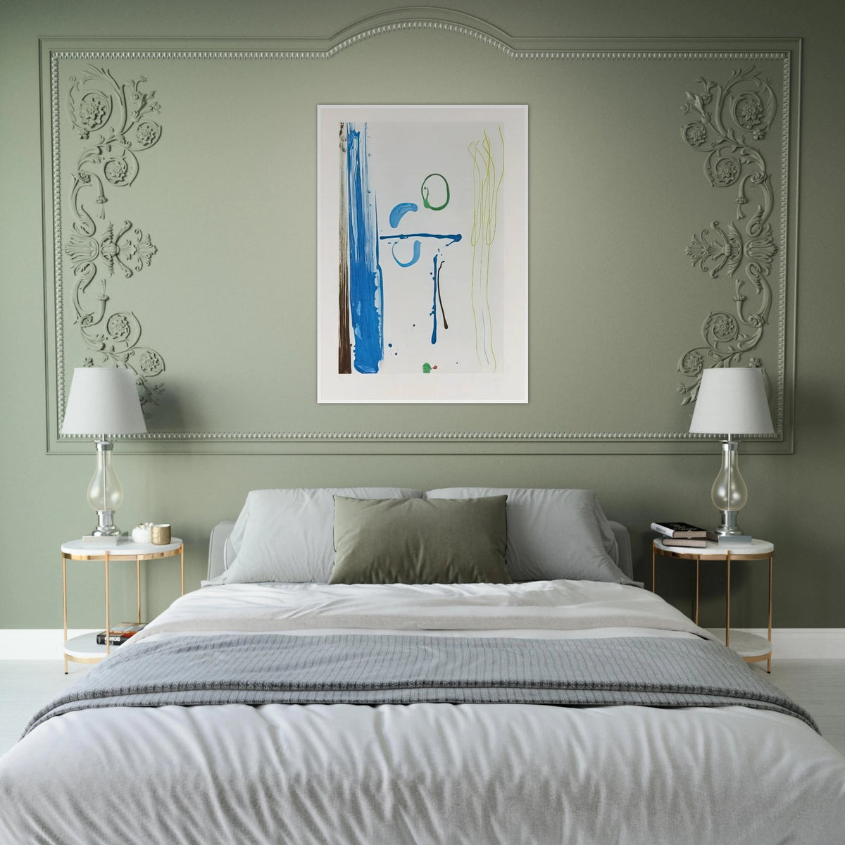 Sunshine After Rain - 1987 Framed Poster | Helen Frankenthaler Framed Prints Wall Art | Frankenthaler Helen