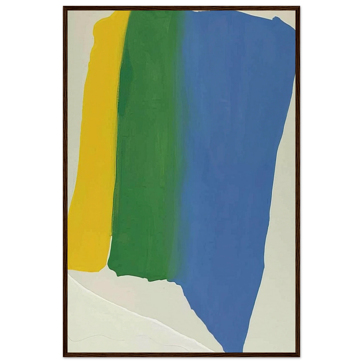 Summer Insignia - 1969 Framed Poster | Helen Frankenthaler Framed Prints Wall Art | Frankenthaler Helen