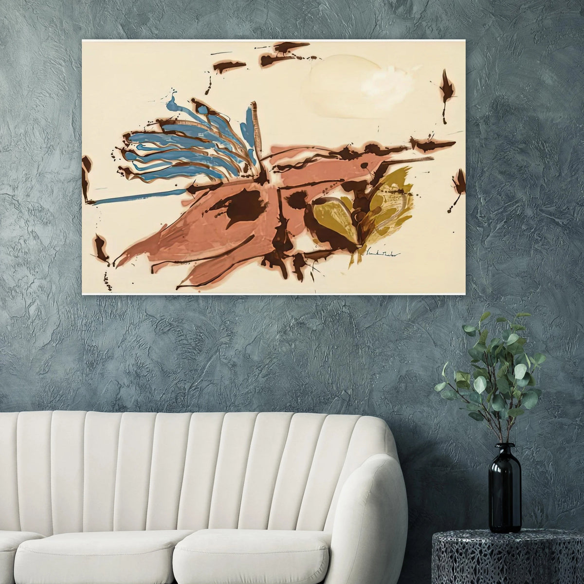 Pink Bird Figure I, 1961- Poster | Helen Frankenthaler Poster | Frankenthaler Helen