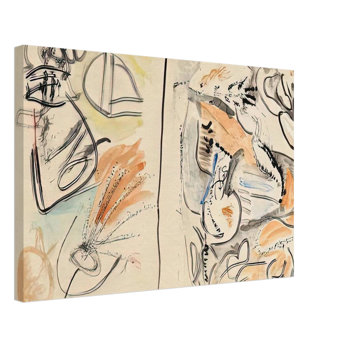 Window Shade No. 2, 1952- Canvas | Helen Frankenthaler Canvas | Frankenthaler Helen