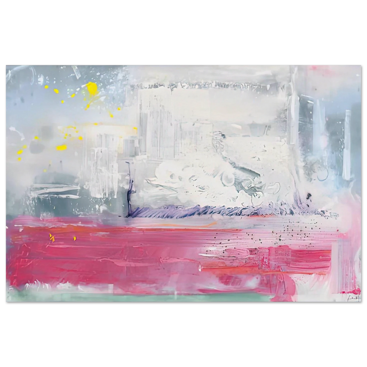 Hot Ice, 1990- Poster | Helen Frankenthaler Poster | Frankenthaler Helen