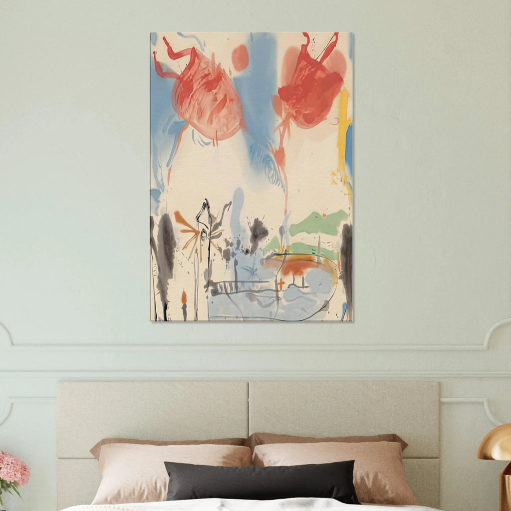 Round Trip, 1957- Canvas | Helen Frankenthaler Canvas | Frankenthaler Helen