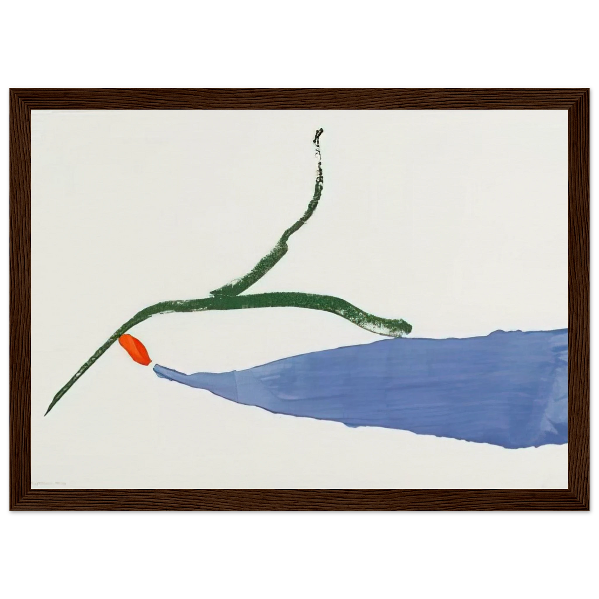 A Little Zen - 1970 Framed Poster | Helen Frankenthaler Framed Prints Wall Art | Frankenthaler Helen