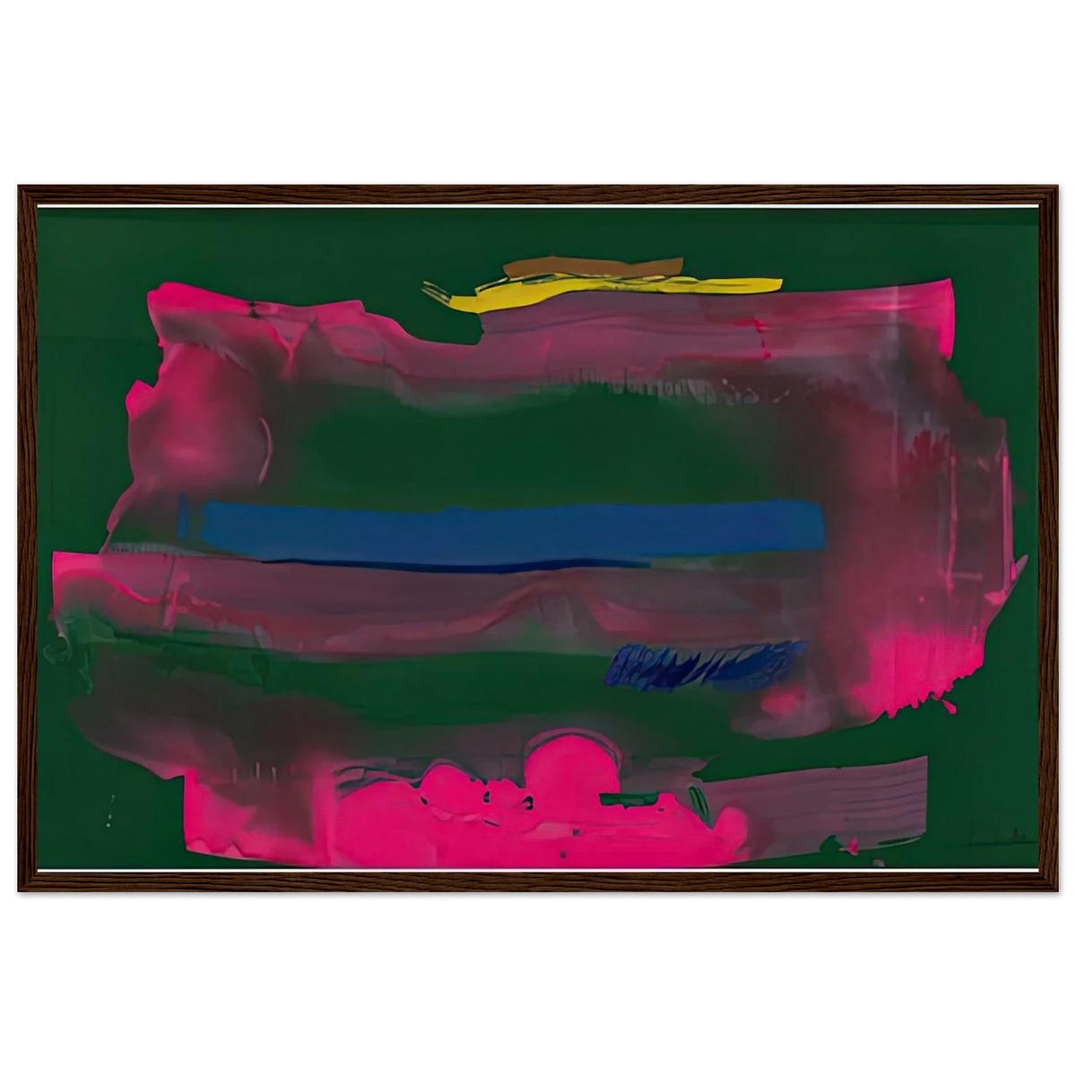 Reef, 1991- Framed Poster | Helen Frankenthaler Framed Prints Wall Art | Frankenthaler Helen
