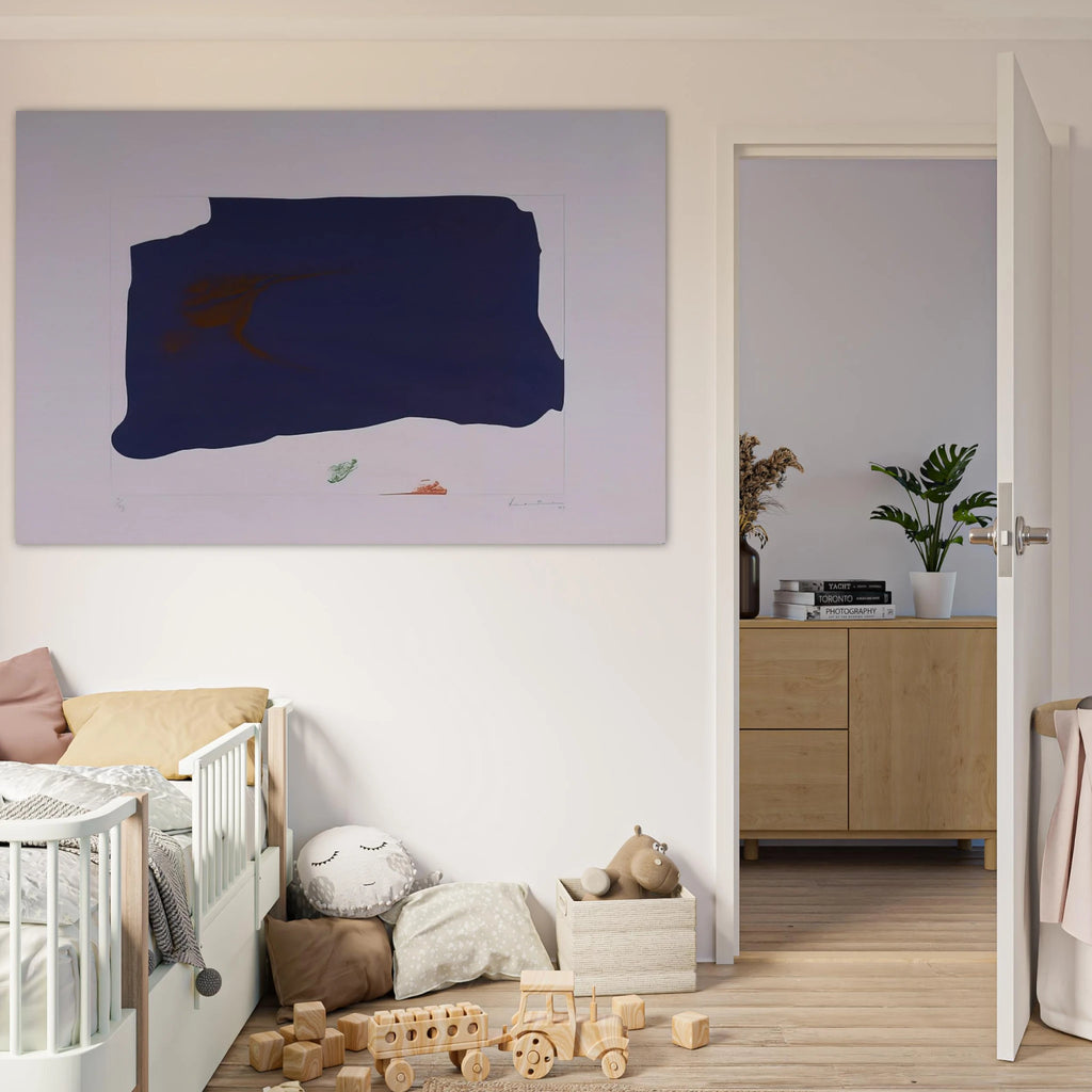 Variation II on Mauve Corner - 1969 Poster | Helen Frankenthaler Poster | Frankenthaler Helen