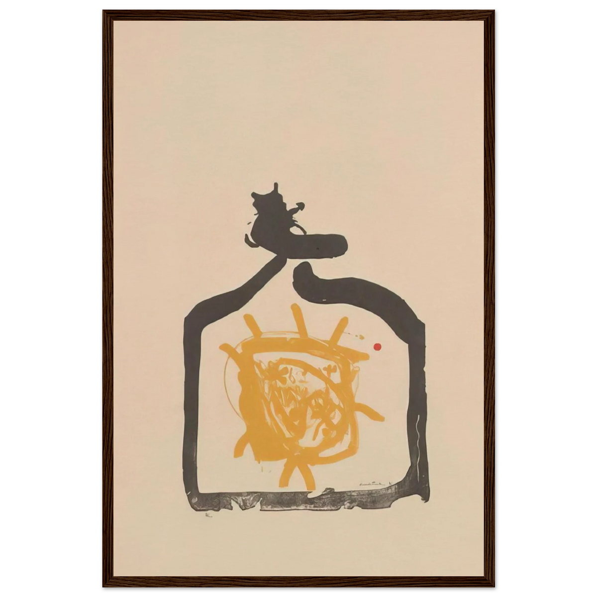 May 26th Backwards - 1961 Framed Poster | Helen Frankenthaler Framed Prints Wall Art | Frankenthaler Helen