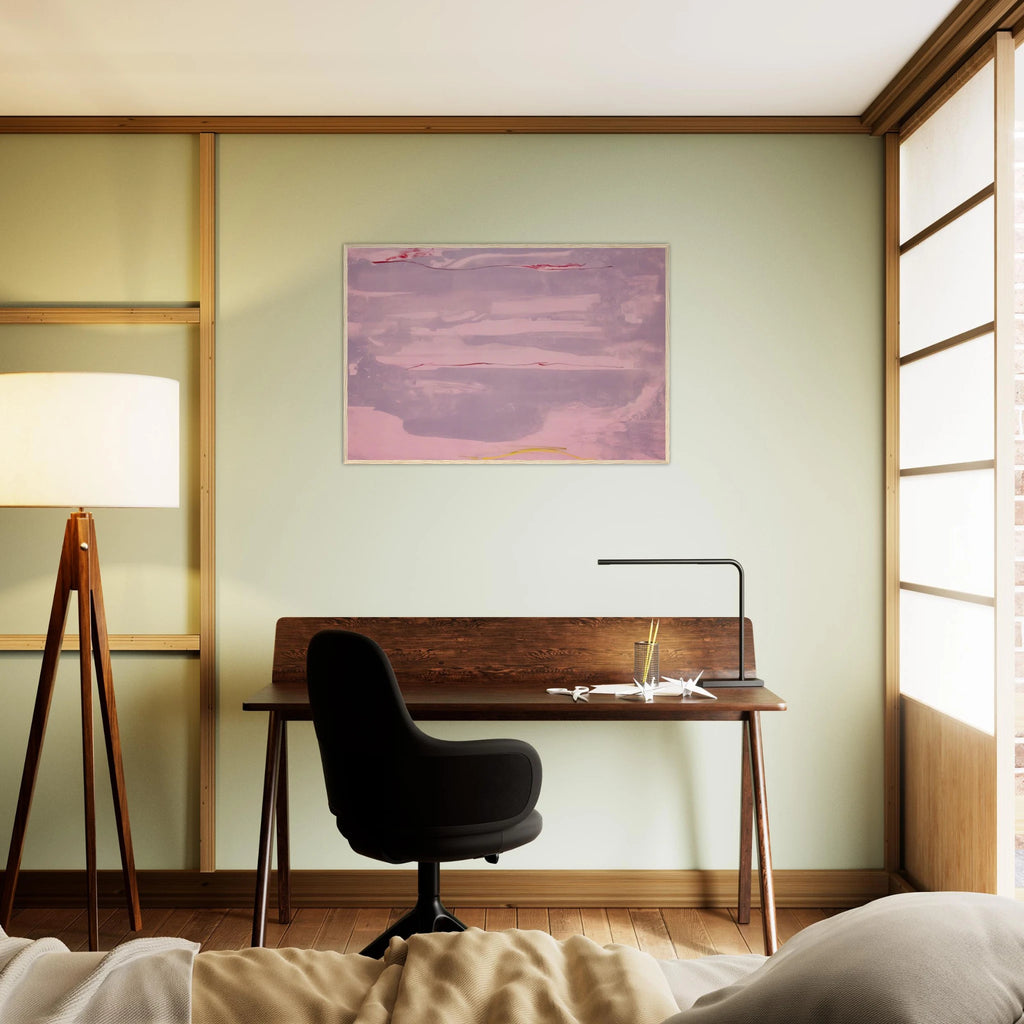 Dream Walk - 1977 Framed Poster | Helen Frankenthaler Framed Prints Wall Art | Frankenthaler Helen