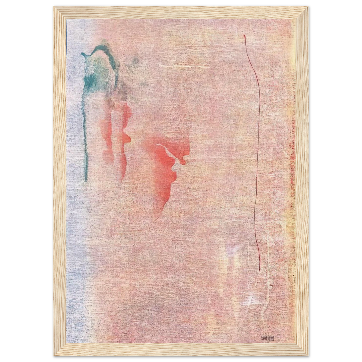 Cedar Hill - 1983 Framed Poster | Helen Frankenthaler Framed Prints Wall Art | Frankenthaler Helen