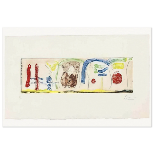 Bridges - 1996 Poster | Helen Frankenthaler Poster | Frankenthaler Helen