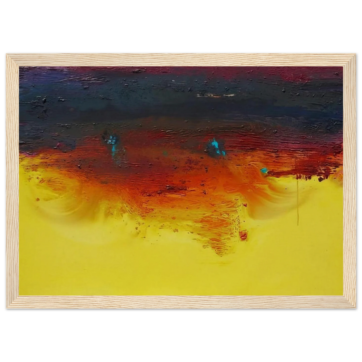 Adirondacks - 1992 Framed Poster | Helen Frankenthaler Framed Prints Wall Art | Frankenthaler Helen