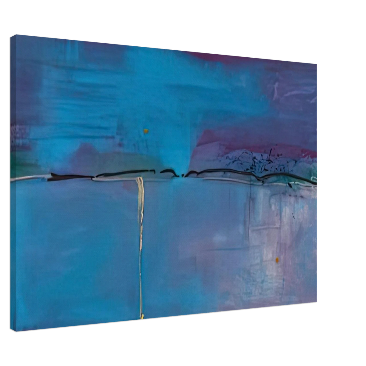 Zone Blue, 1994- Canvas | Helen Frankenthaler Canvas | Frankenthaler Helen