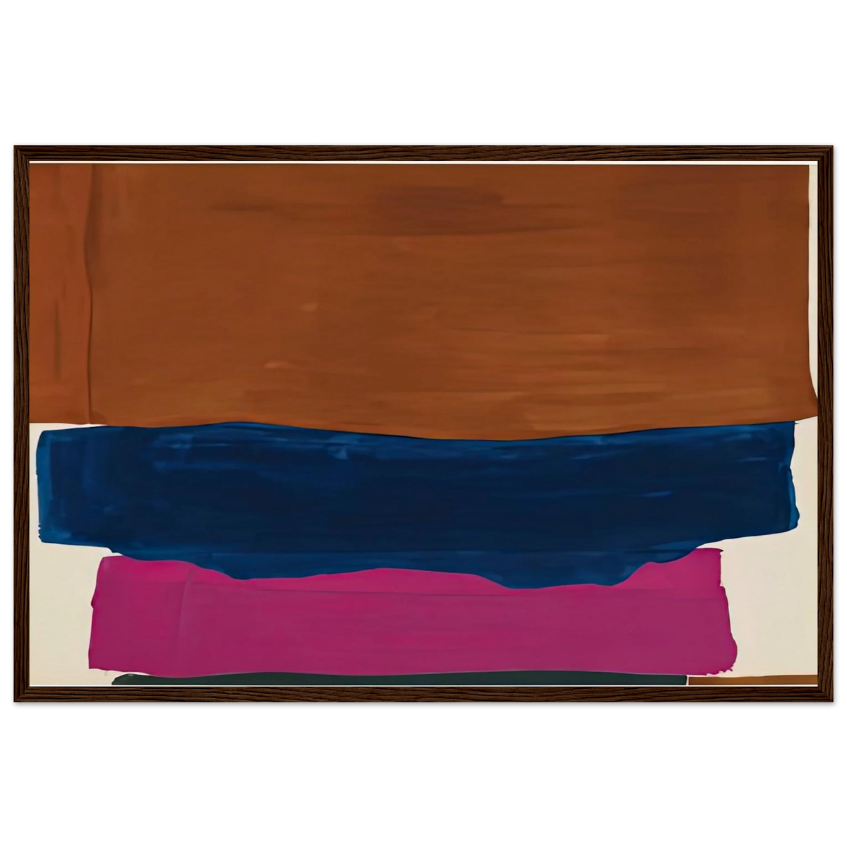 Indian Summer, 1967- Framed Poster | Helen Frankenthaler Framed Prints Wall Art | Frankenthaler Helen