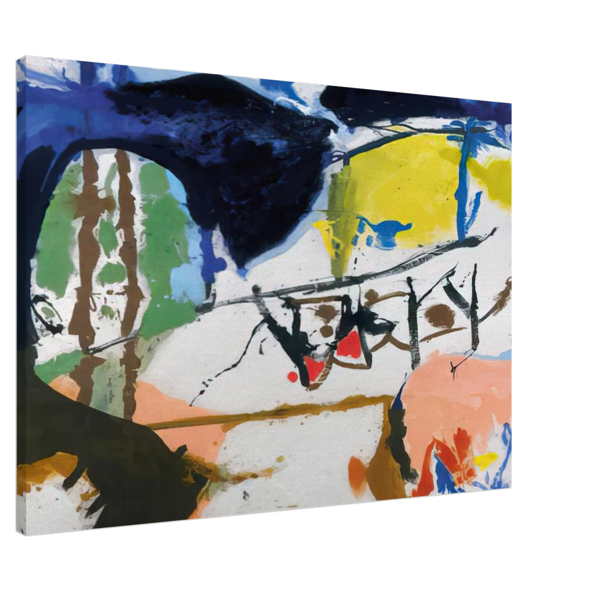 Acres - 1959 Canvas | Helen Frankenthaler Canvas | Frankenthaler Helen