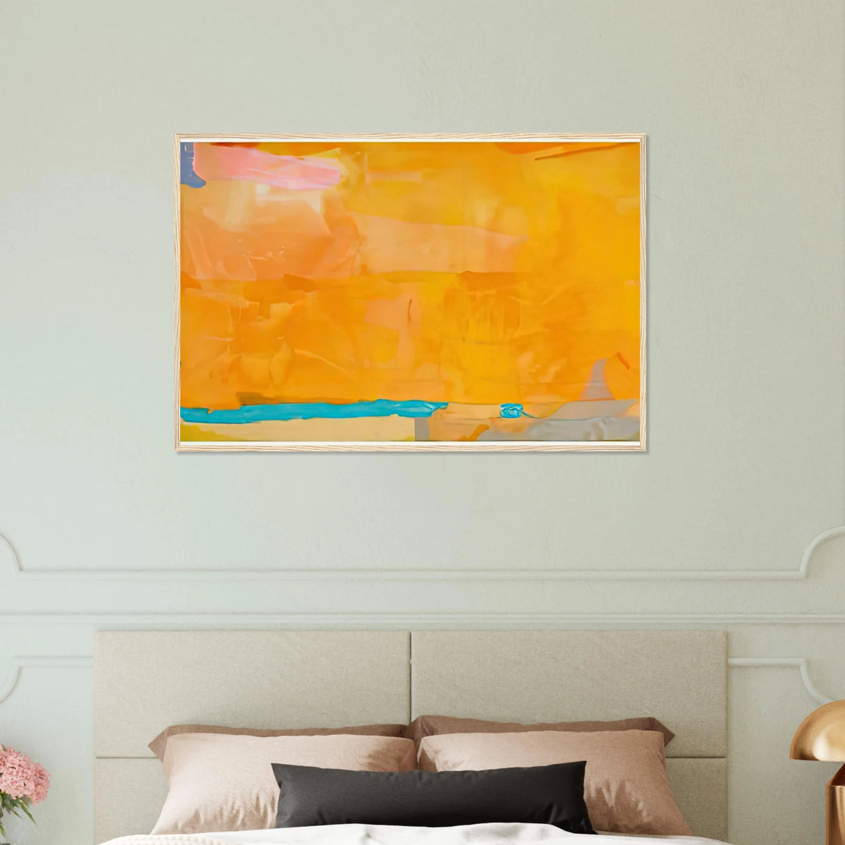 Royal Fireworks, 1975- Framed Poster | Helen Frankenthaler Framed Prints Wall Art | Frankenthaler Helen