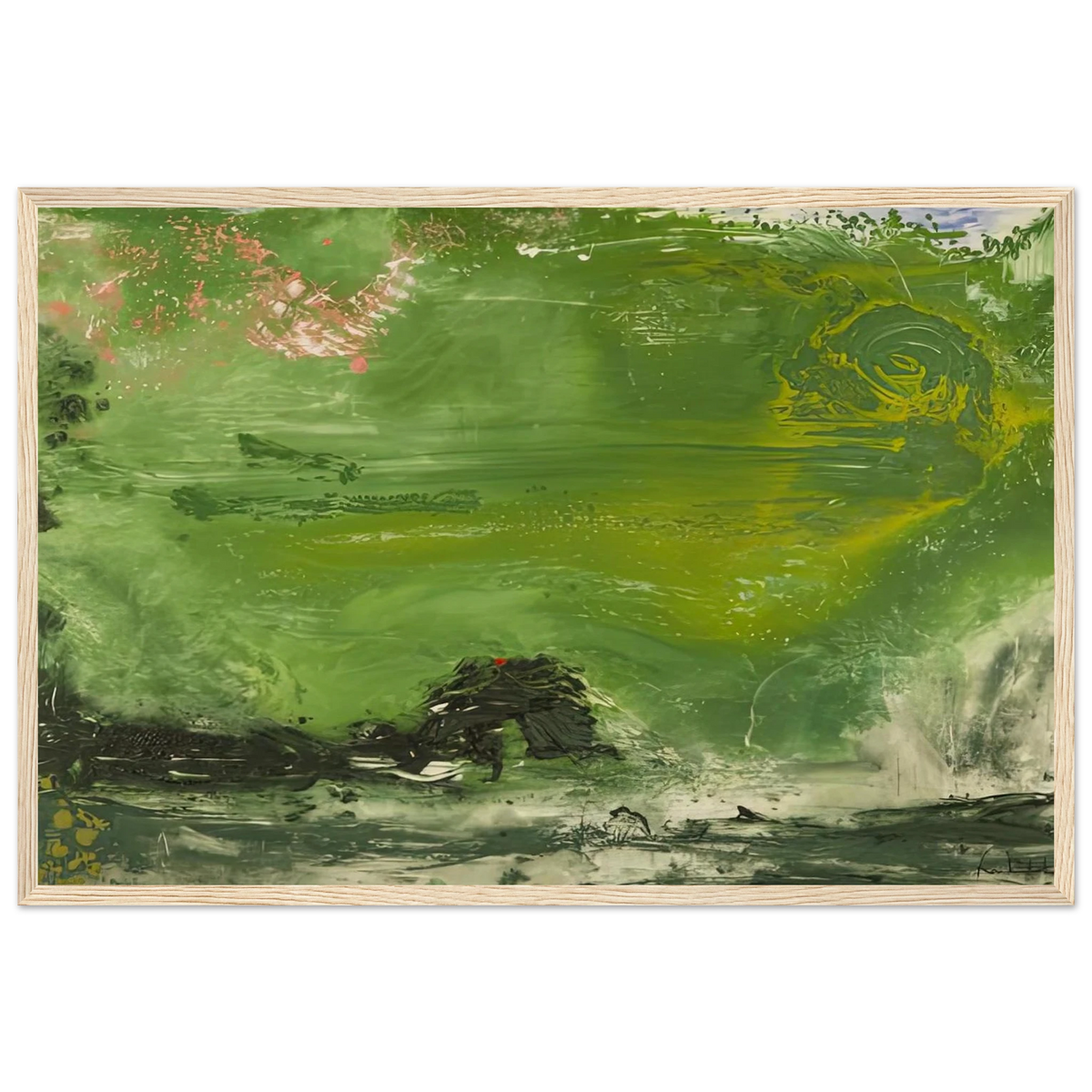 Overture, 1992- Framed Poster | Helen Frankenthaler Framed Prints Wall Art | Frankenthaler Helen