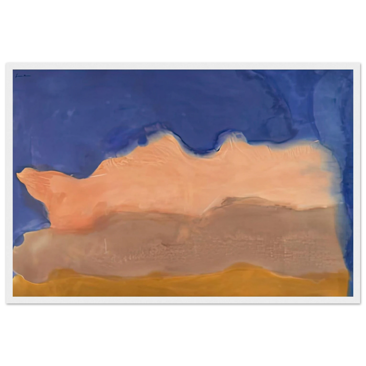 Moontide, 1968- Framed Poster | Helen Frankenthaler Framed Prints Wall Art | Frankenthaler Helen