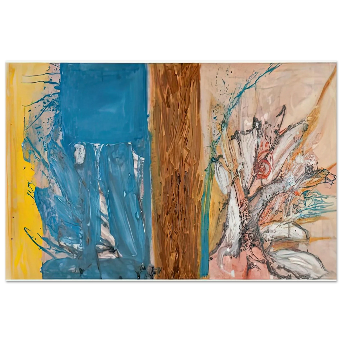 The Façade, 1954- Poster | Helen Frankenthaler Poster | Frankenthaler Helen