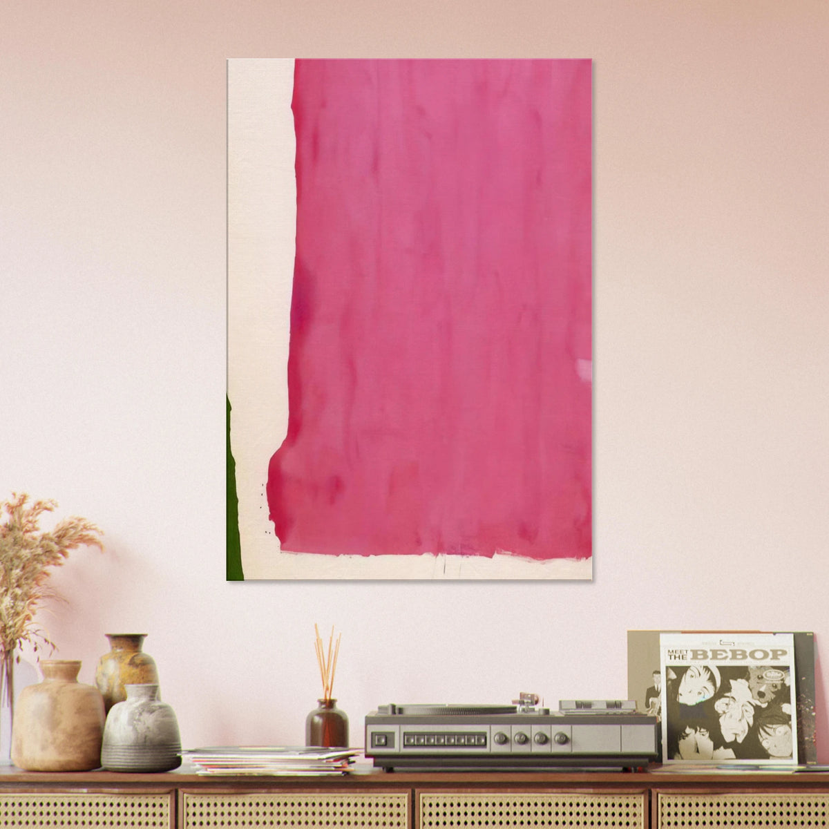 Mauve District - 1966 Canvas | Helen Frankenthaler Canvas | Frankenthaler Helen