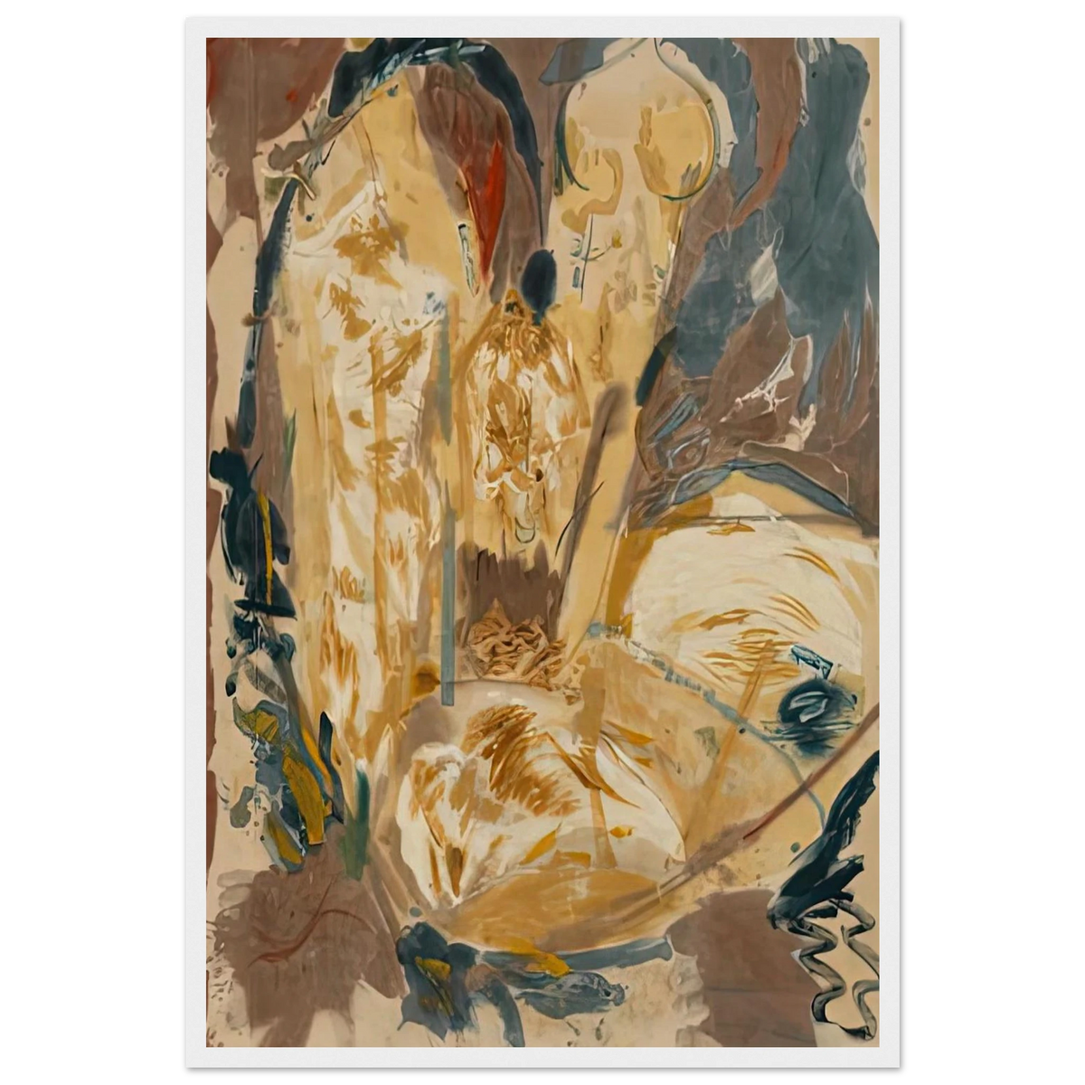 Giralda, 1956- Framed Poster | Helen Frankenthaler Framed Prints Wall Art | Frankenthaler Helen