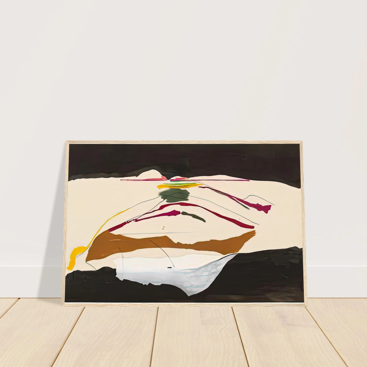 New Paths, 1973- Framed Poster | Helen Frankenthaler Framed Prints Wall Art | Frankenthaler Helen