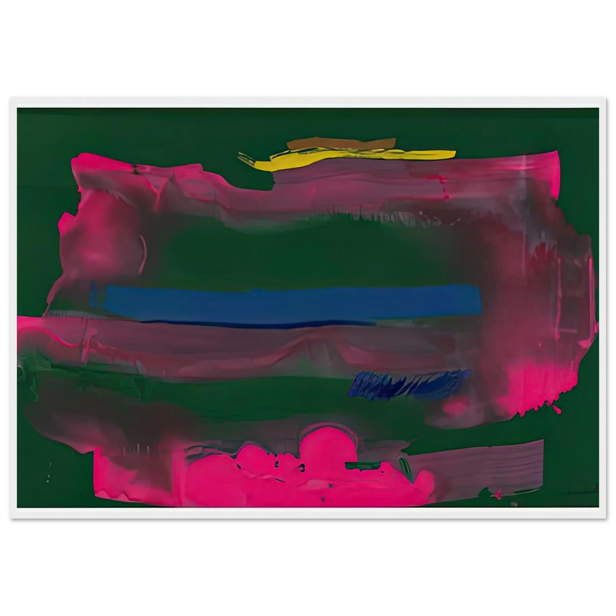 Reef, 1991- Framed Poster | Helen Frankenthaler Framed Prints Wall Art | Frankenthaler Helen