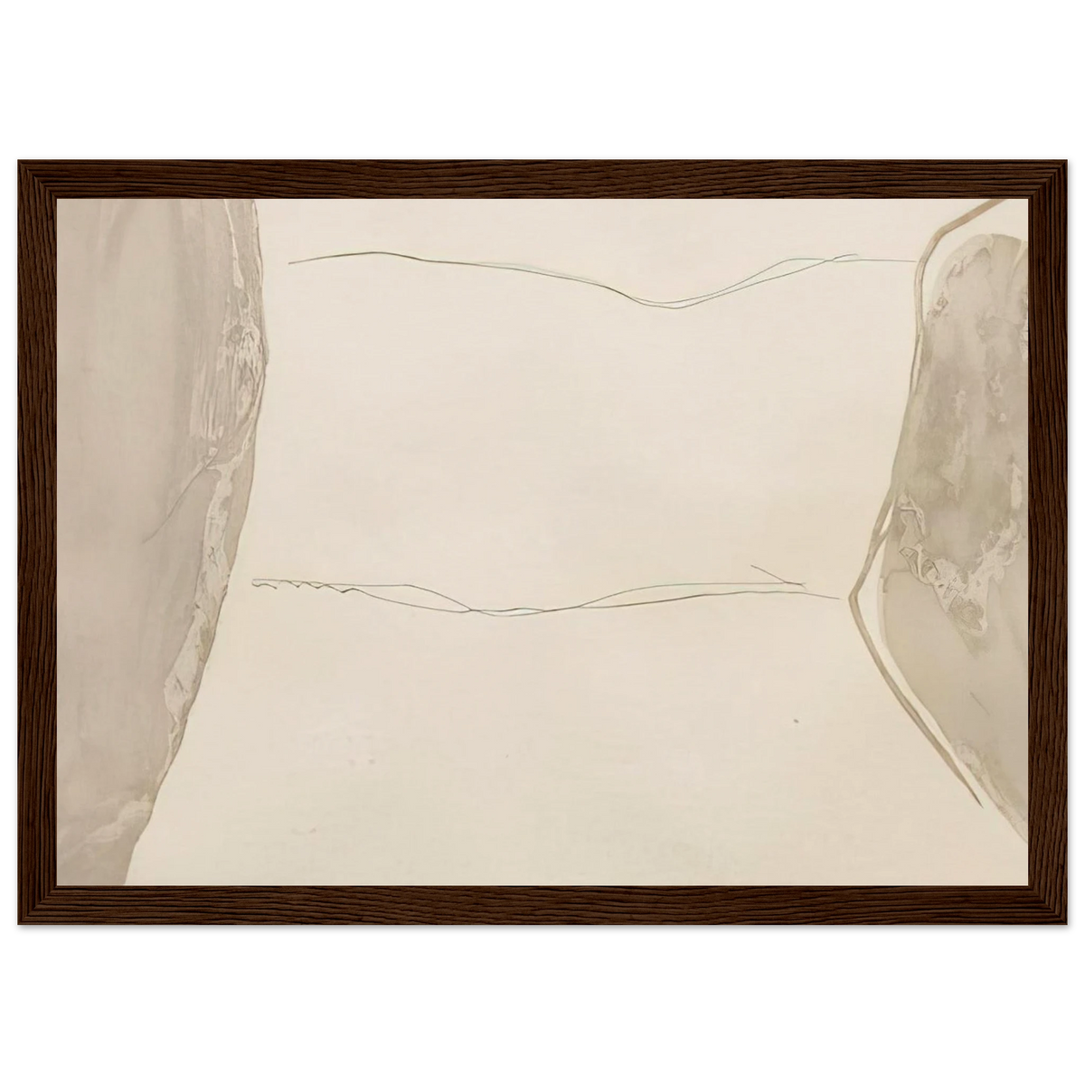 Ponti - 1973 Framed Poster | Helen Frankenthaler Framed Prints Wall Art | Frankenthaler Helen