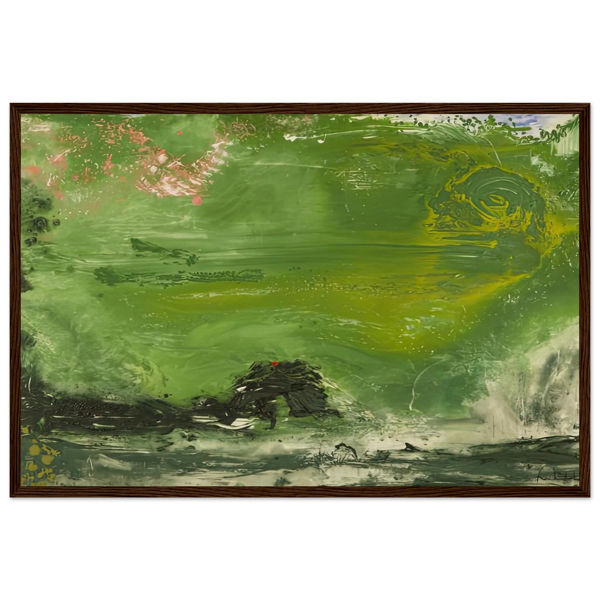 Overture, 1992- Framed Poster | Helen Frankenthaler Framed Prints Wall Art | Frankenthaler Helen