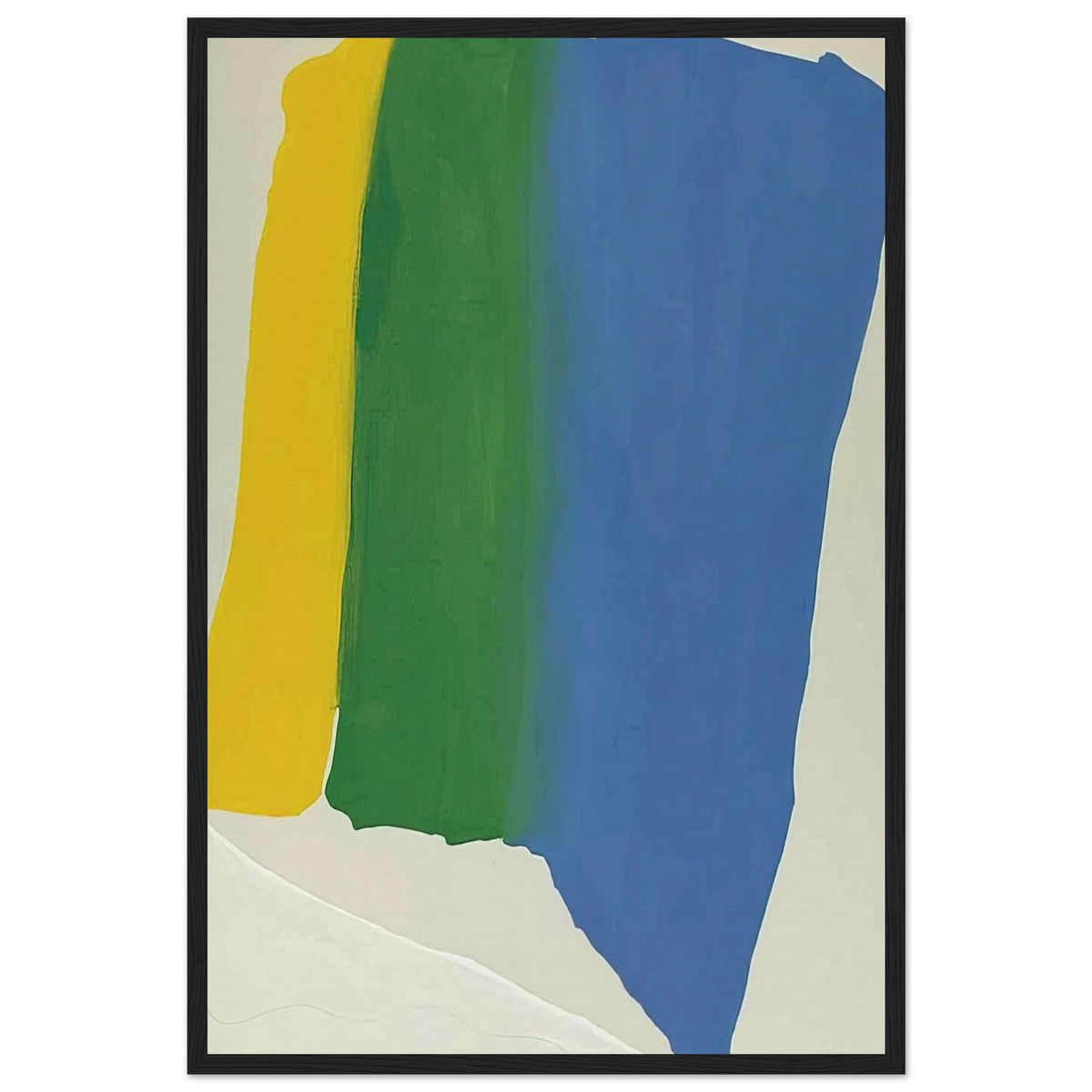 Summer Insignia - 1969 Framed Poster | Helen Frankenthaler Framed Prints Wall Art | Frankenthaler Helen