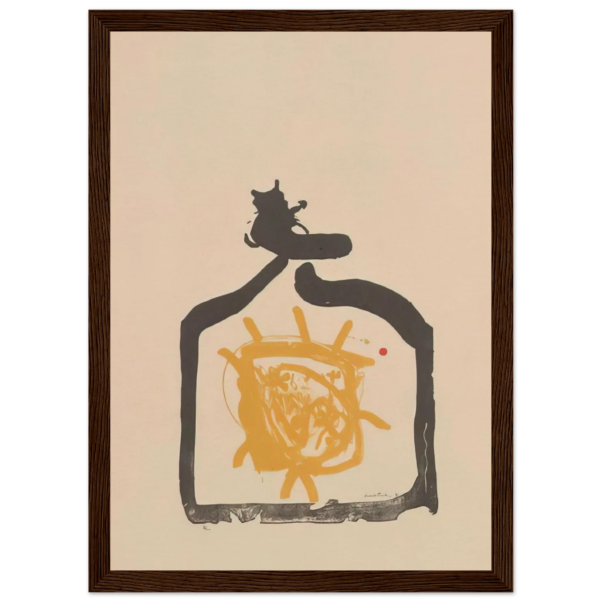 May 26th Backwards - 1961 Framed Poster | Helen Frankenthaler Framed Prints Wall Art | Frankenthaler Helen