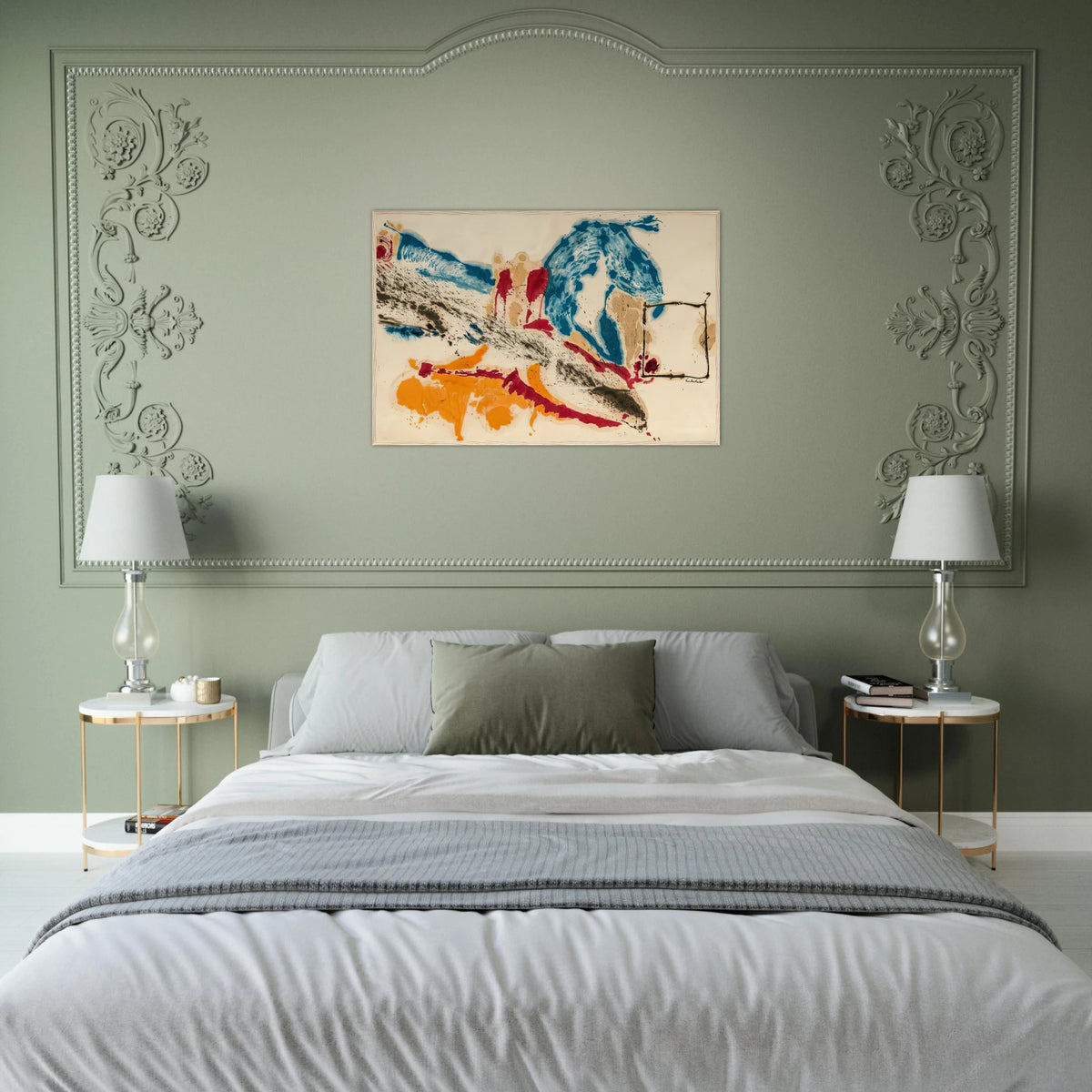 Alassio, 1960- Framed Poster | Helen Frankenthaler Framed Prints Wall Art | Frankenthaler Helen