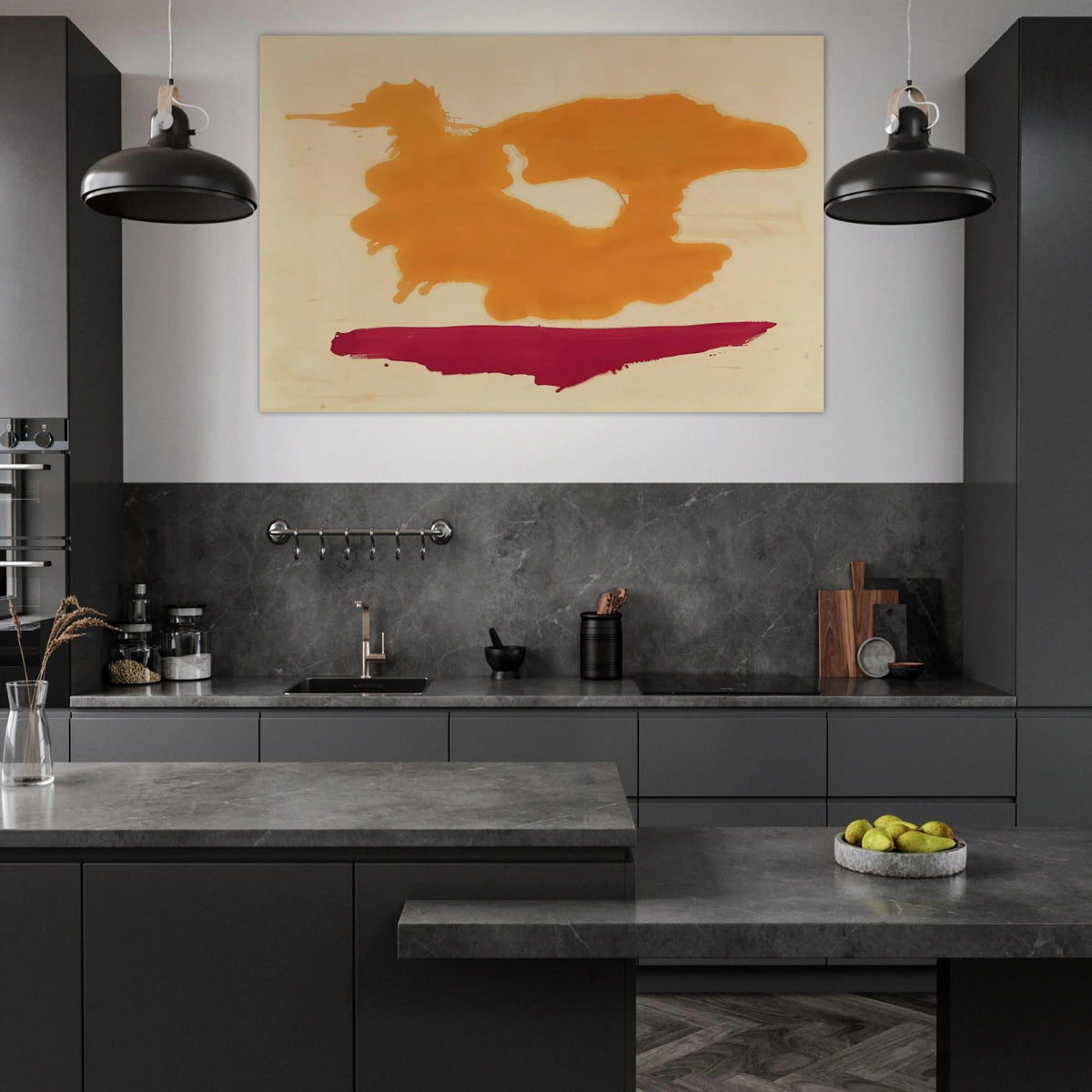 Only Orange - 1963 Poster | Helen Frankenthaler Poster | Frankenthaler Helen