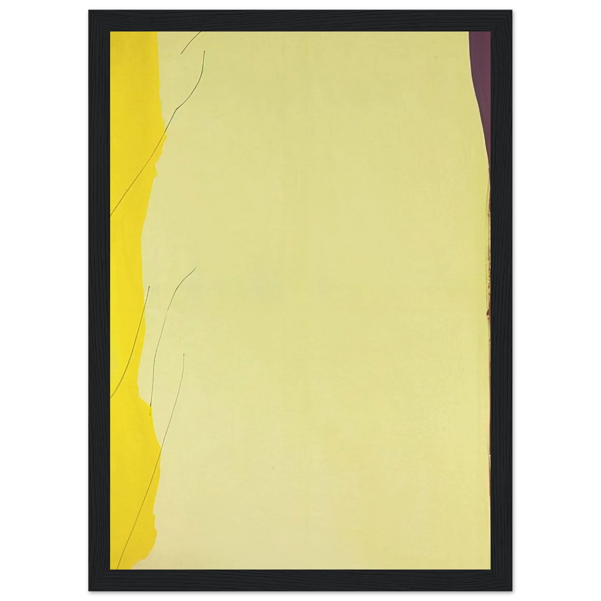Distillation - 1973 Framed Poster | Helen Frankenthaler Framed Prints Wall Art | Frankenthaler Helen