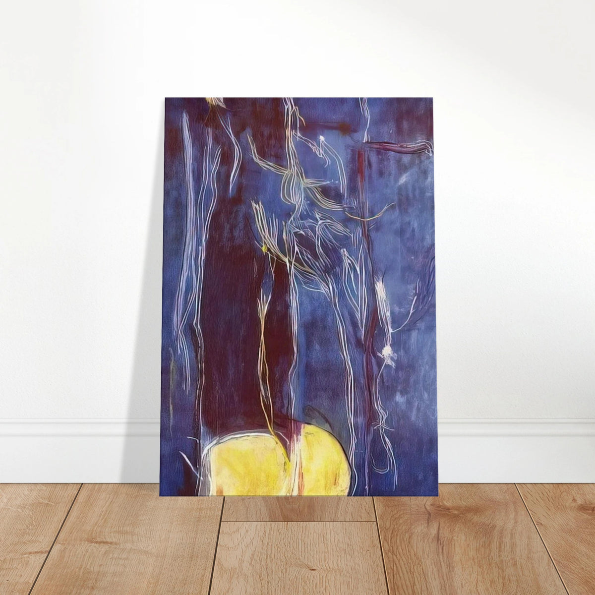 All About Blue - 1994 Canvas | Helen Frankenthaler Canvas | Frankenthaler Helen