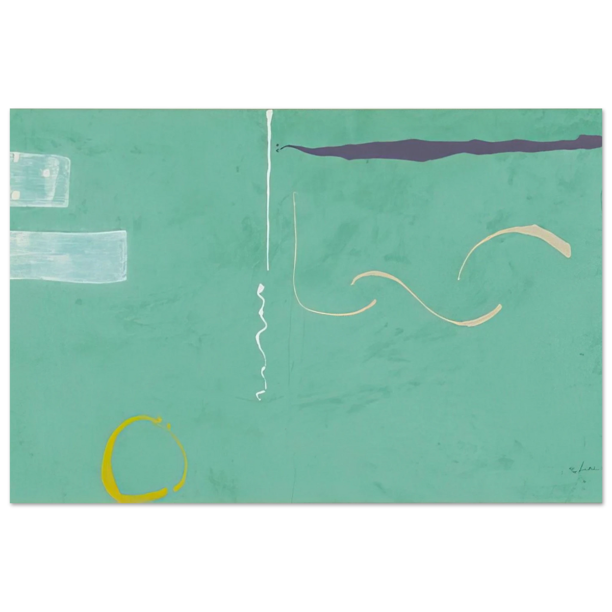 Tahiti - 1989 Poster | Helen Frankenthaler Poster | Frankenthaler Helen