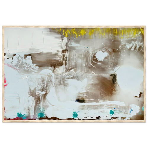 Arctic Thaw, 1990- Framed Poster | Helen Frankenthaler Framed Prints Wall Art | Frankenthaler Helen