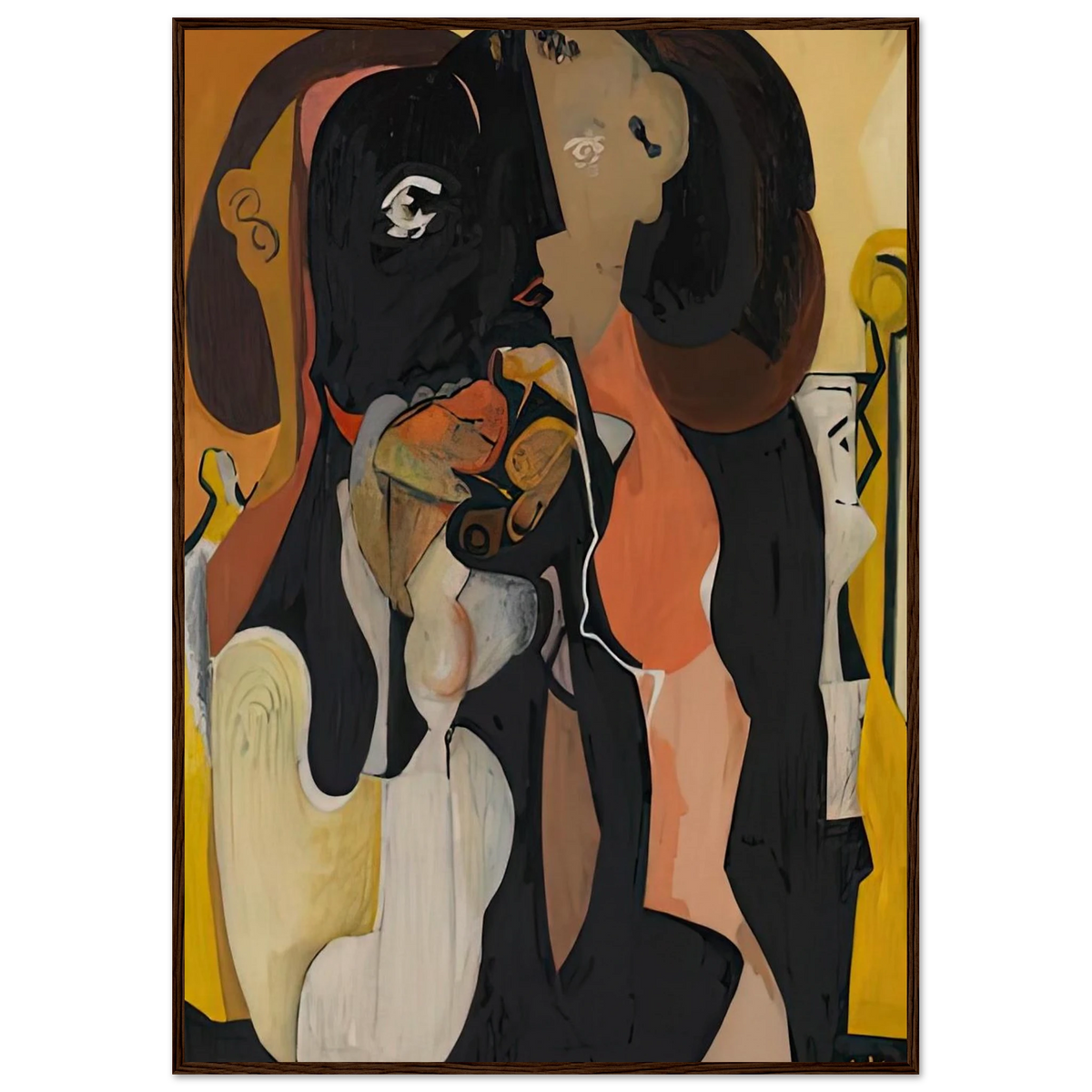 Woman, 1950- Framed Poster | Helen Frankenthaler Framed Prints Wall Art | Frankenthaler Helen