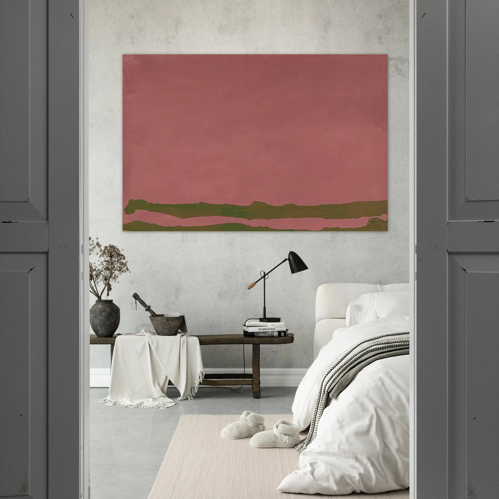 Green Likes Mauve - 1970 Poster | Helen Frankenthaler Poster | Frankenthaler Helen
