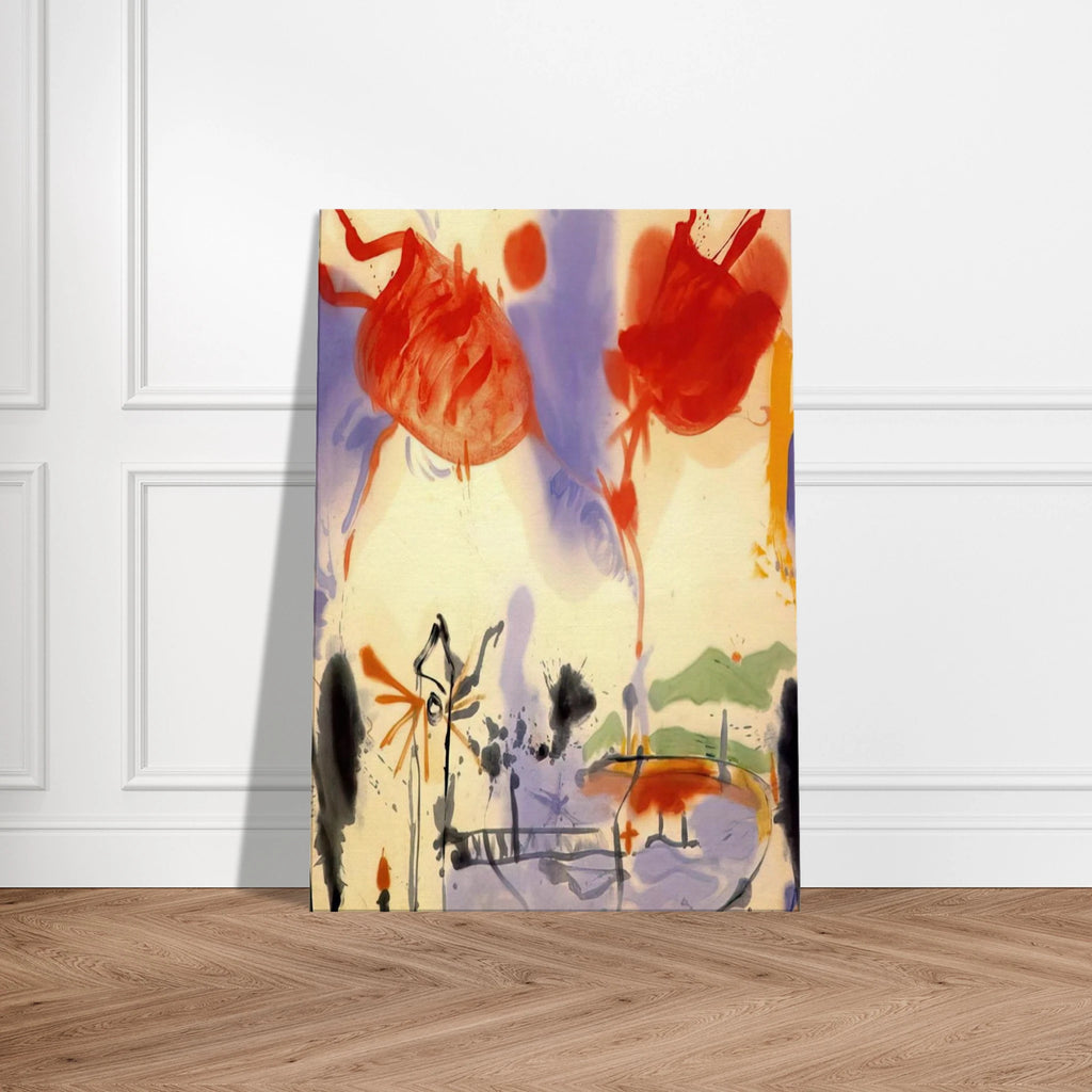 Round Trip - 1957 Canvas | Helen Frankenthaler Canvas | Frankenthaler Helen