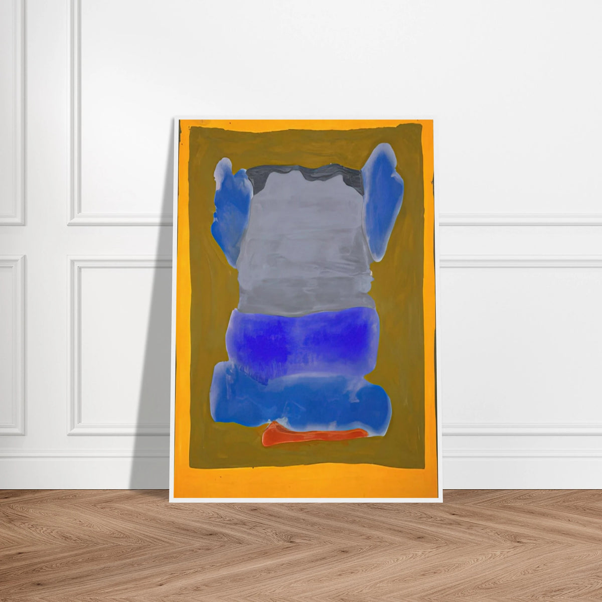 Buddha s Court - 1964 Framed Poster | Helen Frankenthaler Framed Prints Wall Art | Frankenthaler Helen