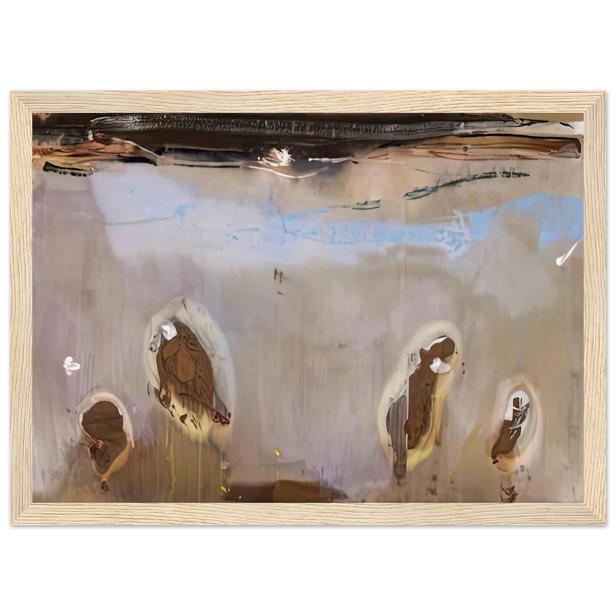 Tethys, 1981- Framed Poster | Helen Frankenthaler Framed Prints Wall Art | Frankenthaler Helen