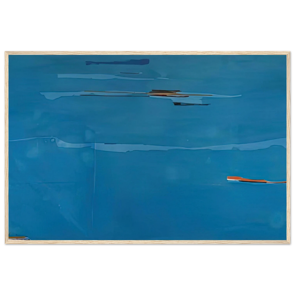 Ocean Drive West #1, 1974- Framed Poster | Helen Frankenthaler Framed Prints Wall Art | Frankenthaler Helen