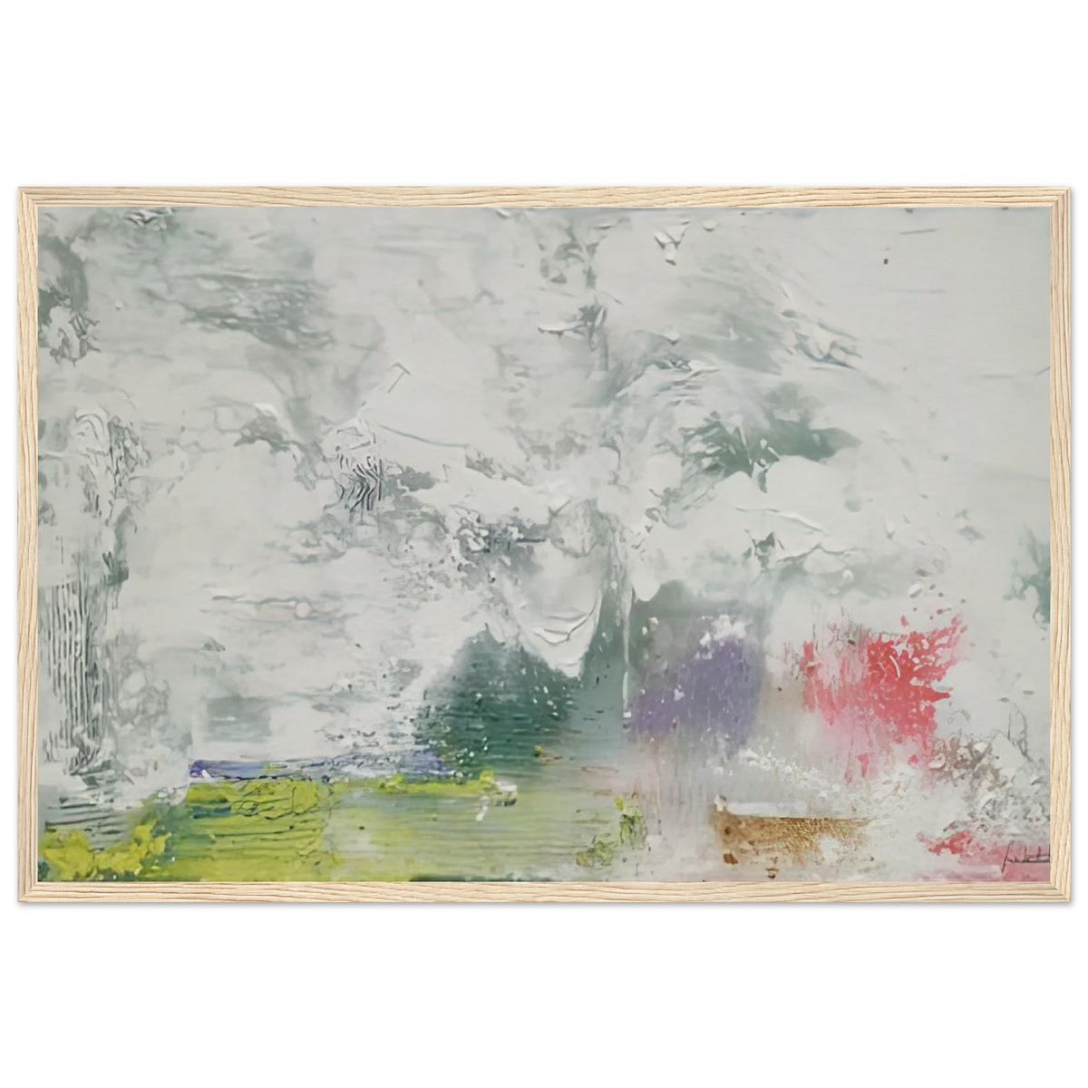 Maelstrom, 1992- Framed Poster | Helen Frankenthaler Framed Prints Wall Art | Frankenthaler Helen